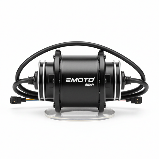 Emoto 500W Rear Hub Motor front view