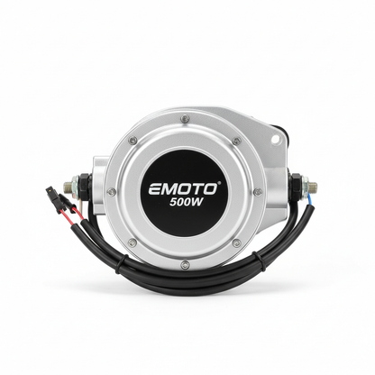 Emoto 500W Rear Hub Motor side view