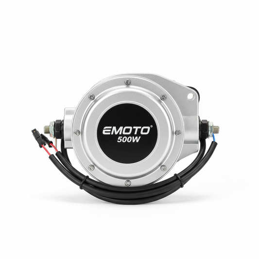 Emoto 500W Rear Hub Motor side view