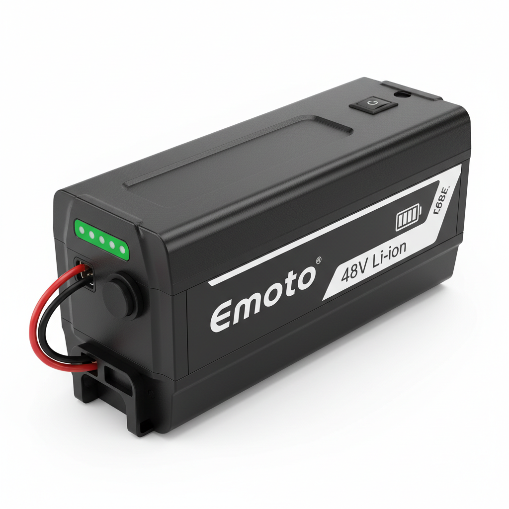 Emoto 48V Lithium Battery Pack product photo